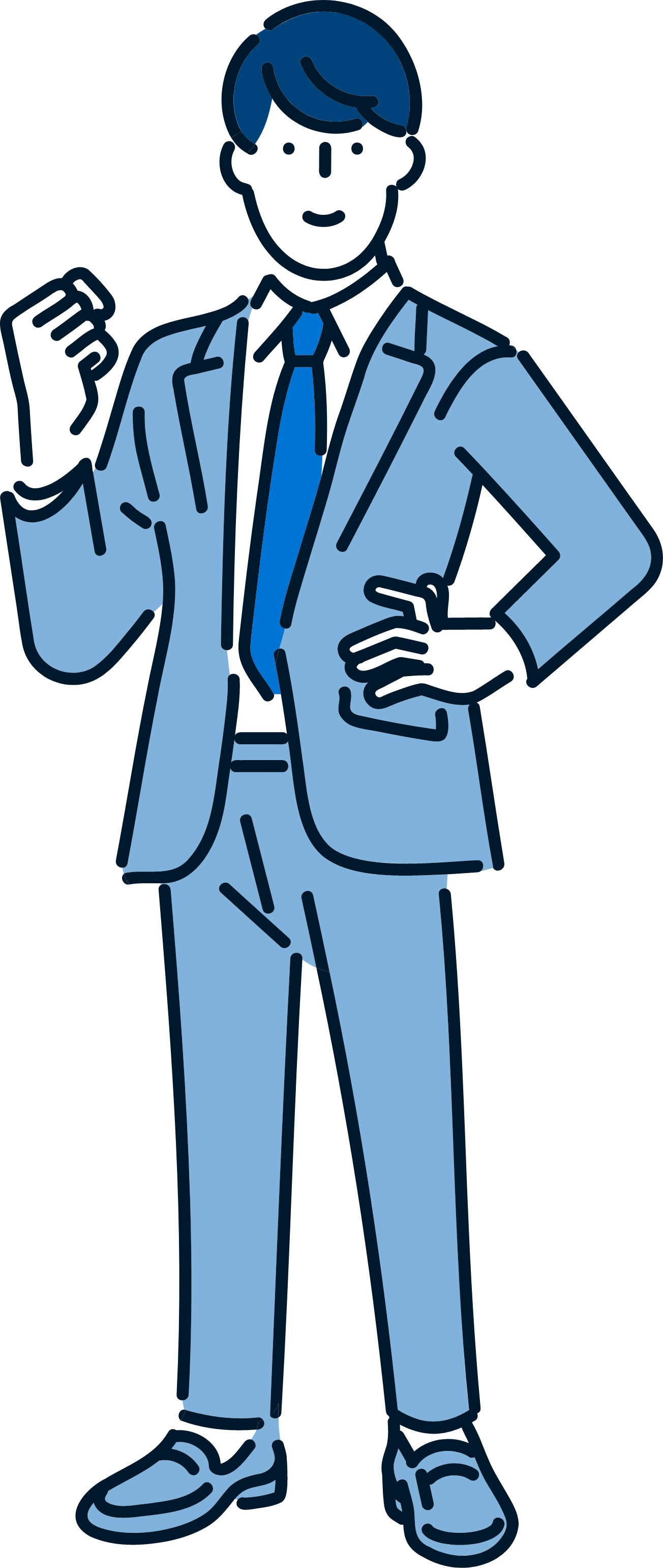 男性のイラスト